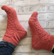 Load image into Gallery viewer, KM x Botanical Fibres Red Rover Socks