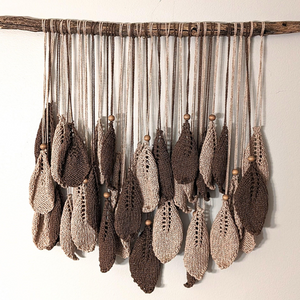 KM x Illimani Lounging Leaves Wall Hanging