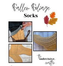 Load image into Gallery viewer, KM x Botanical Fibres Fallen Foliage Socks