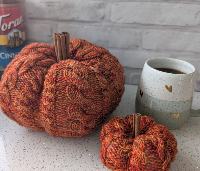 KM x Fireweed Fibre Twirl & Purl Pumpkin