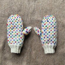 Load image into Gallery viewer, KM x Amaranth Fibres Rainbow Mittens