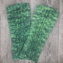 Load image into Gallery viewer, KM x The Yarn Therapist - Leafy Leg Warmers