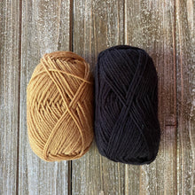 Load image into Gallery viewer, Black and Mustard Yarn