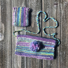Load image into Gallery viewer, Purse and Lip Gloss Holder-Beginner Knitting Kit for Kids