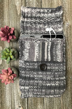 Load image into Gallery viewer, Knitting kit for ipad / tablet with matching earbud pocket